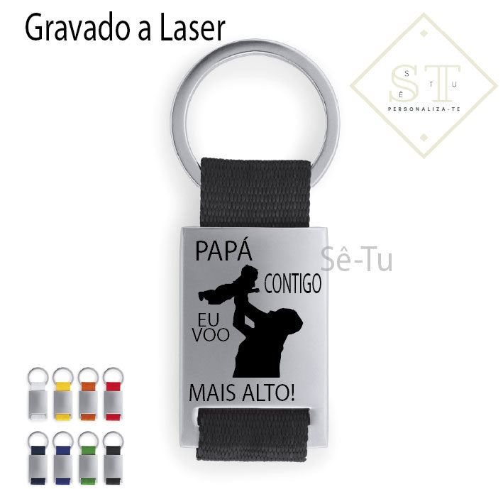 Padre Contigo Vuelo Más Alto Llavero